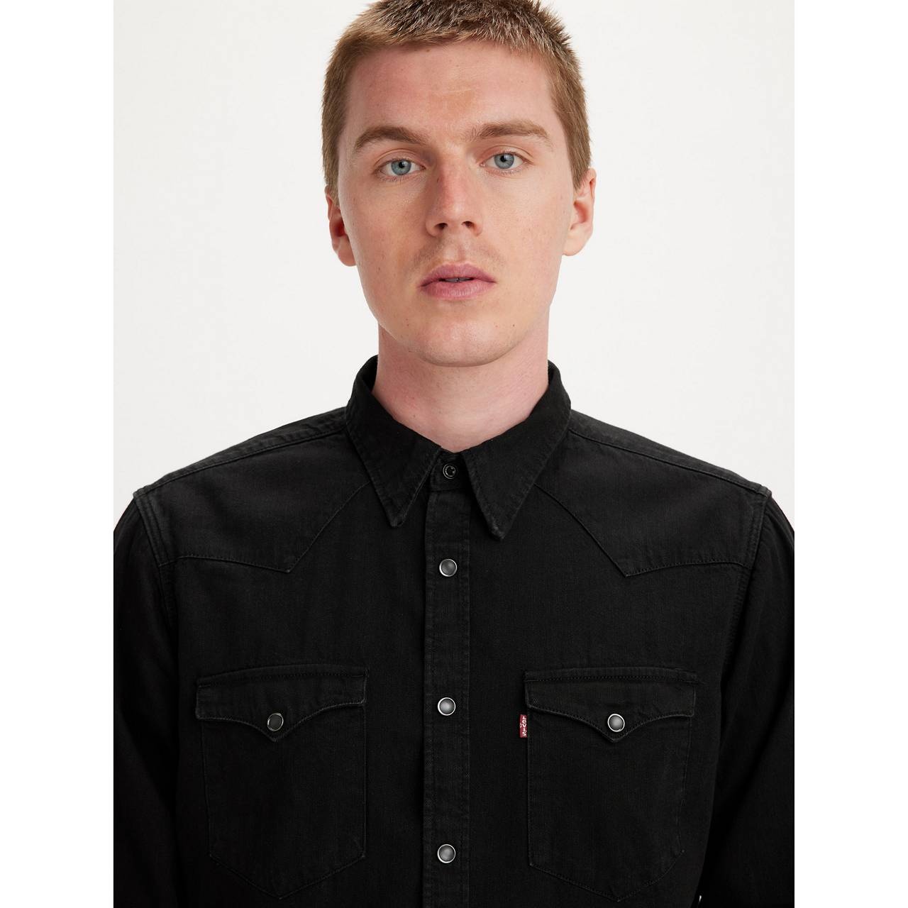 BARSTOW WESTERN DENIM SHIRT - 5