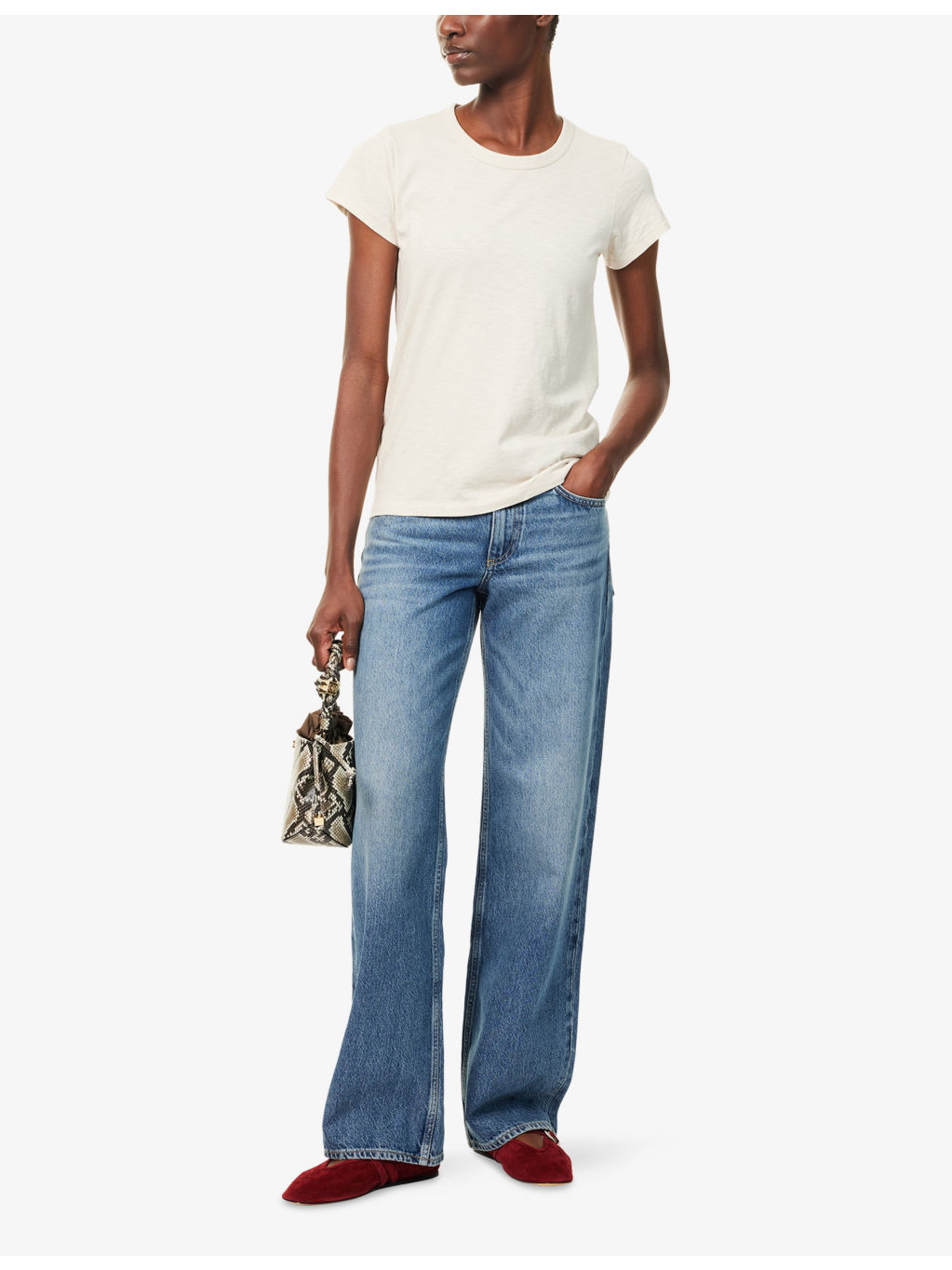 The Slub Round-Neck Cotton-Jersey T-Shirt - 2