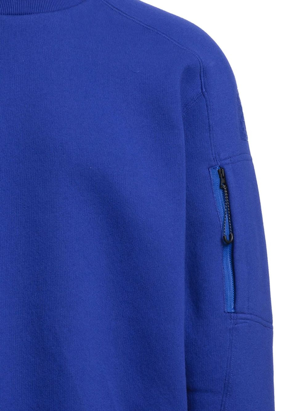pocket-detail crew-neck sweatshirt - 3