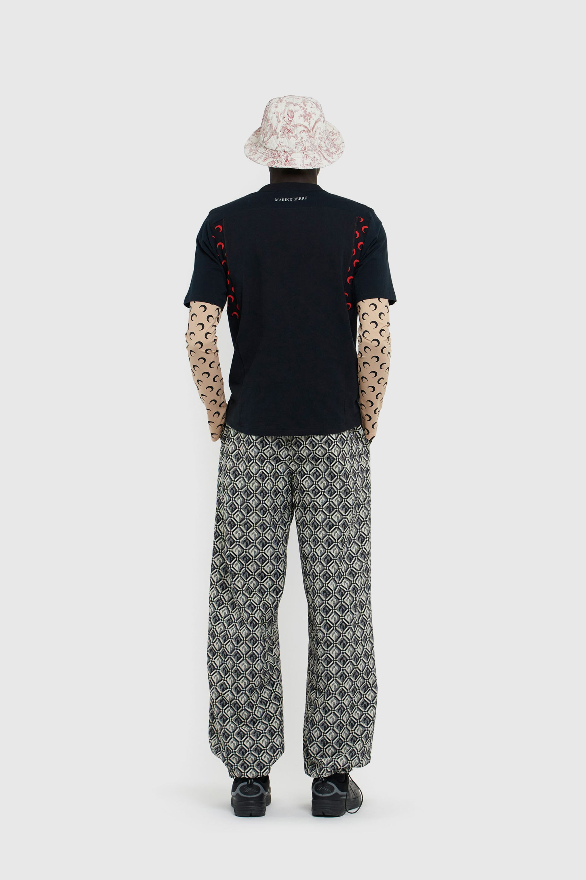 Regenerated All Over Moon Jersey Second Skin Top - 4