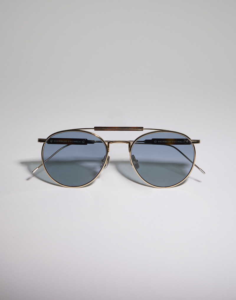 Sartorial Sunset titanium sunglasses 1