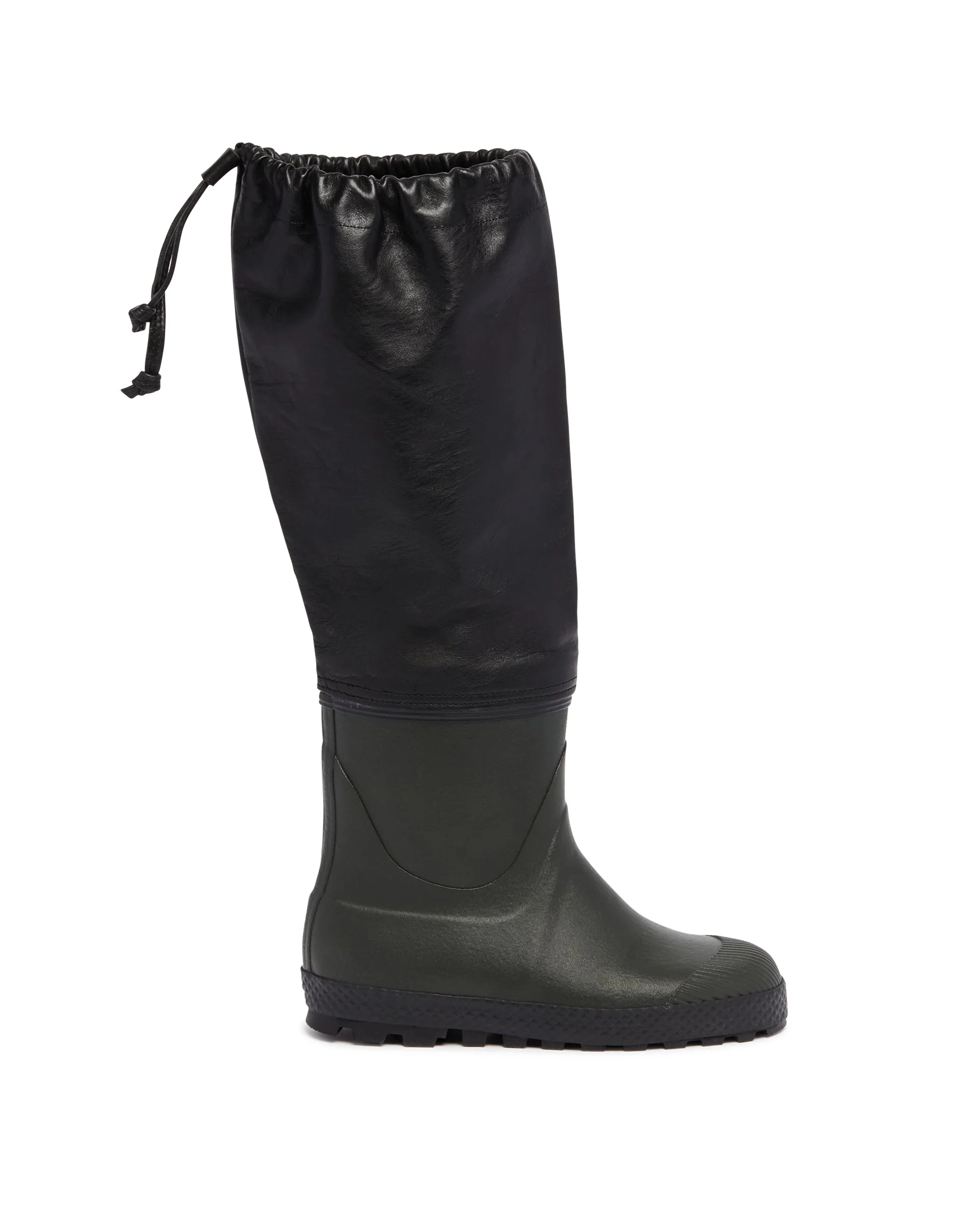 Black Rain Boots - 1
