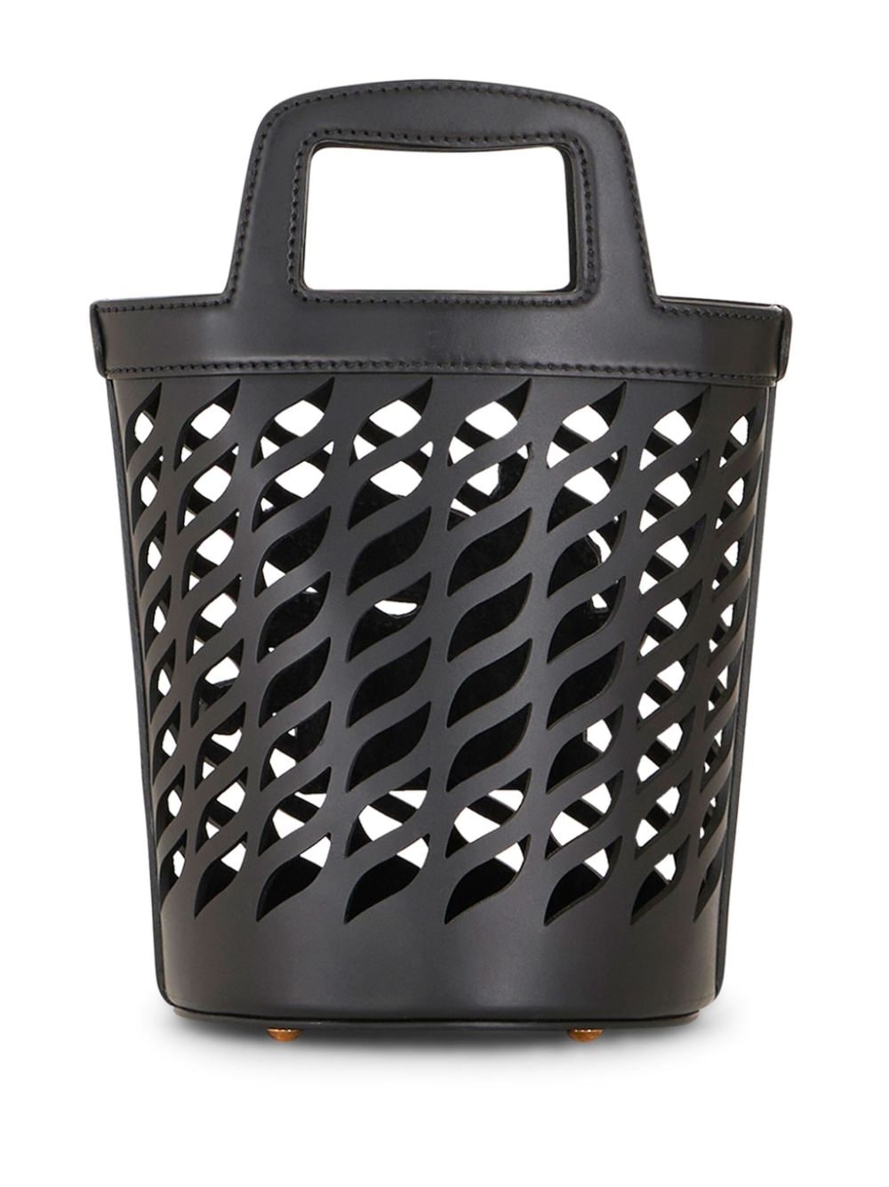 Coffa leather bucket bag - 4