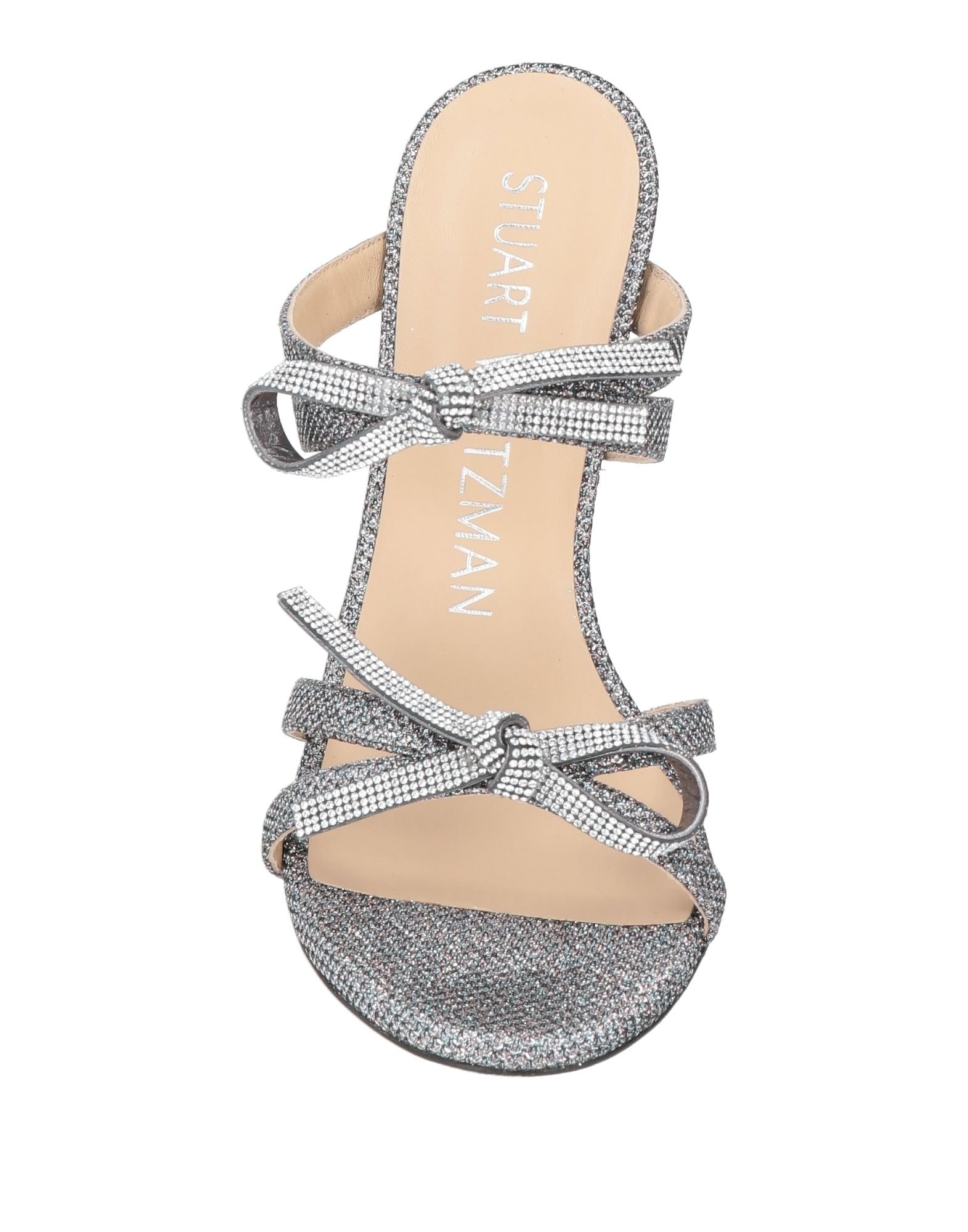 Silver Women's Sandals - 4