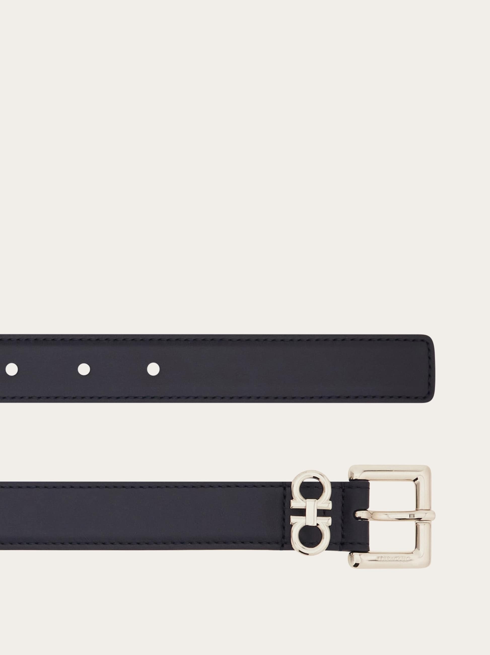 Double Gancini fixed belt - 2