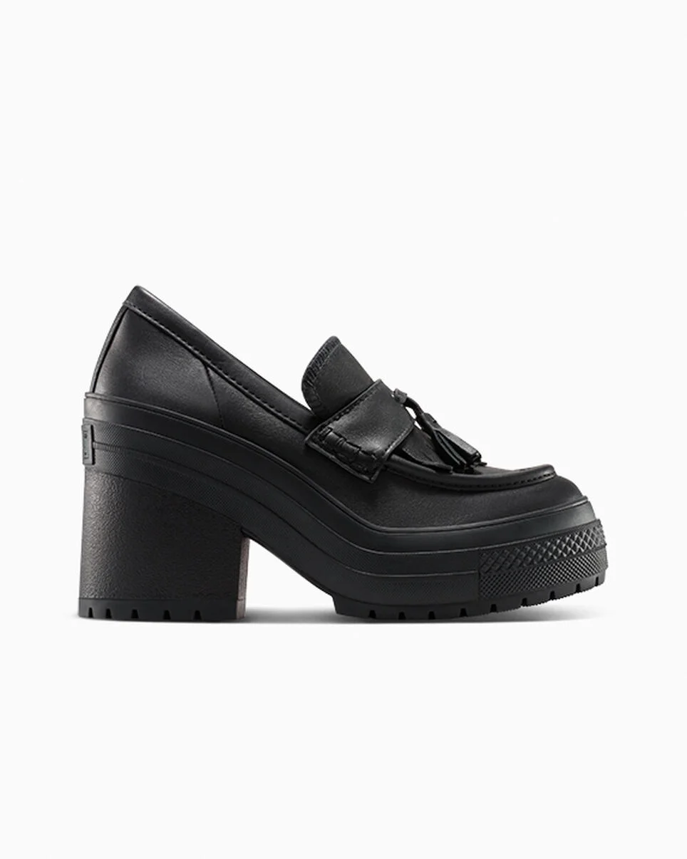 Chuck 70 De Luxe Heel Loafer Platform Leather - 1