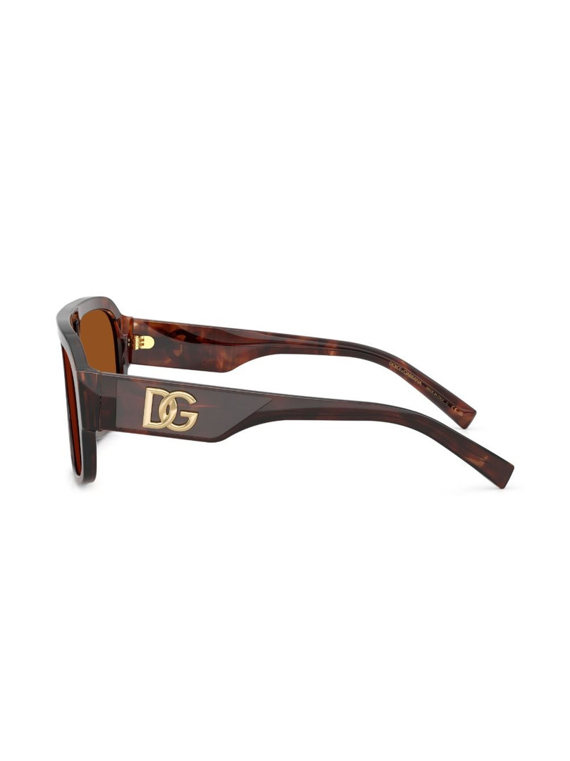 DG Crossed pilot-frame sunglasses 3