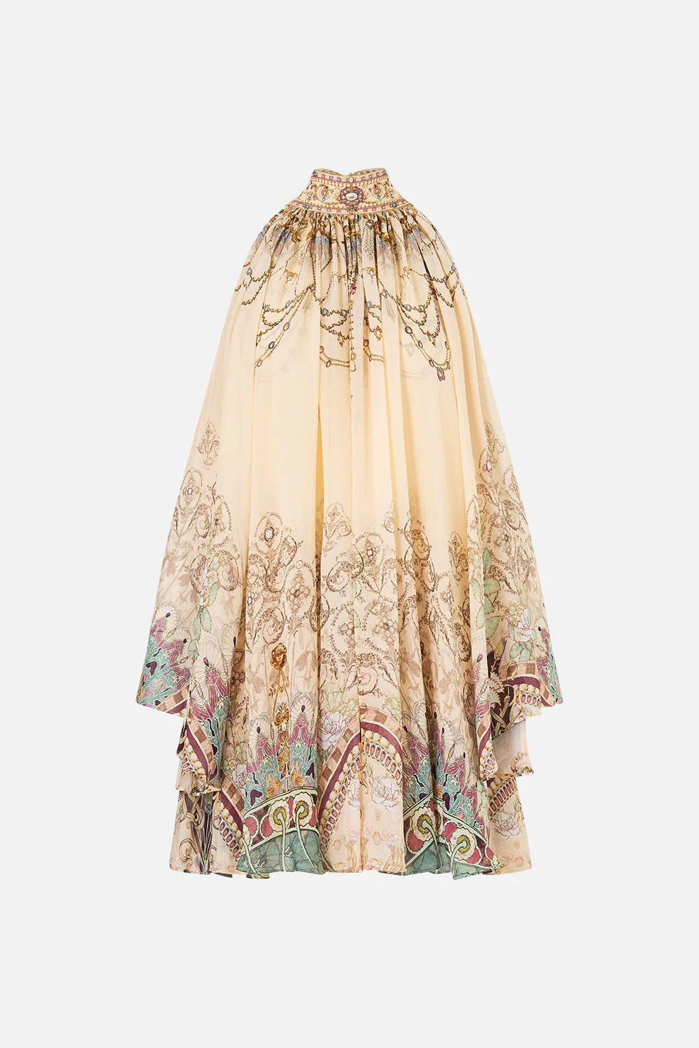 COLD SHOULDER SHORT DRESS A MEETING OF MASTERPIECES - 1