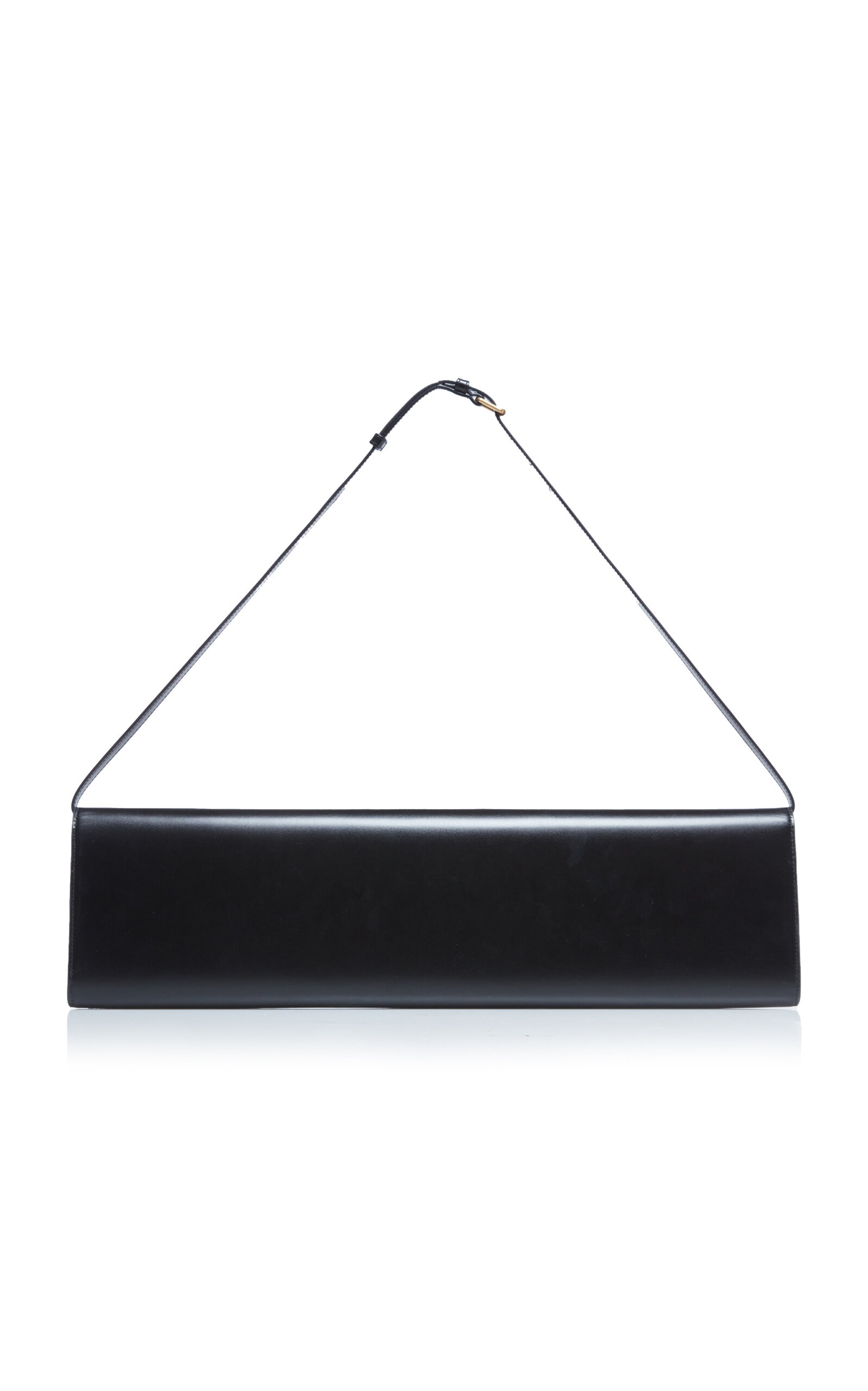BALENCIAGA Maxi Leather Clutch black | modaoperandi | REVERSIBLE