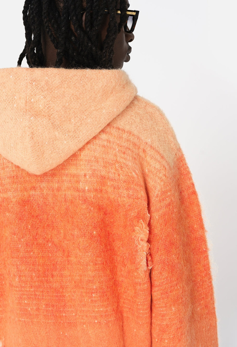 GRADIENT MOHAIR FULL-ZIP 8