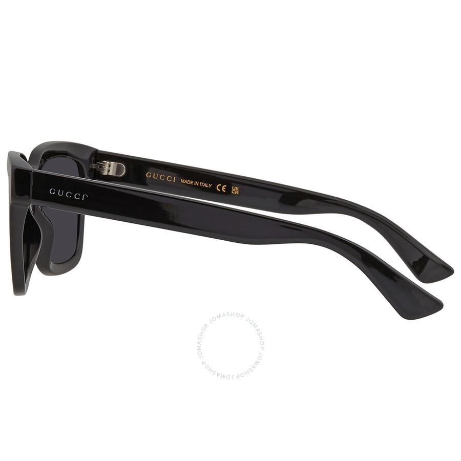 Gucci Smoke Square Men's Sunglasses GG0001SN 001 52 - 3