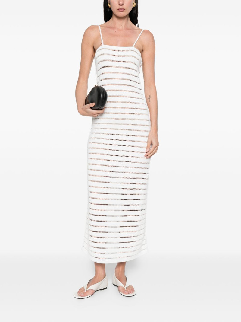 David Koma spaghetti-strap midi dress outlook