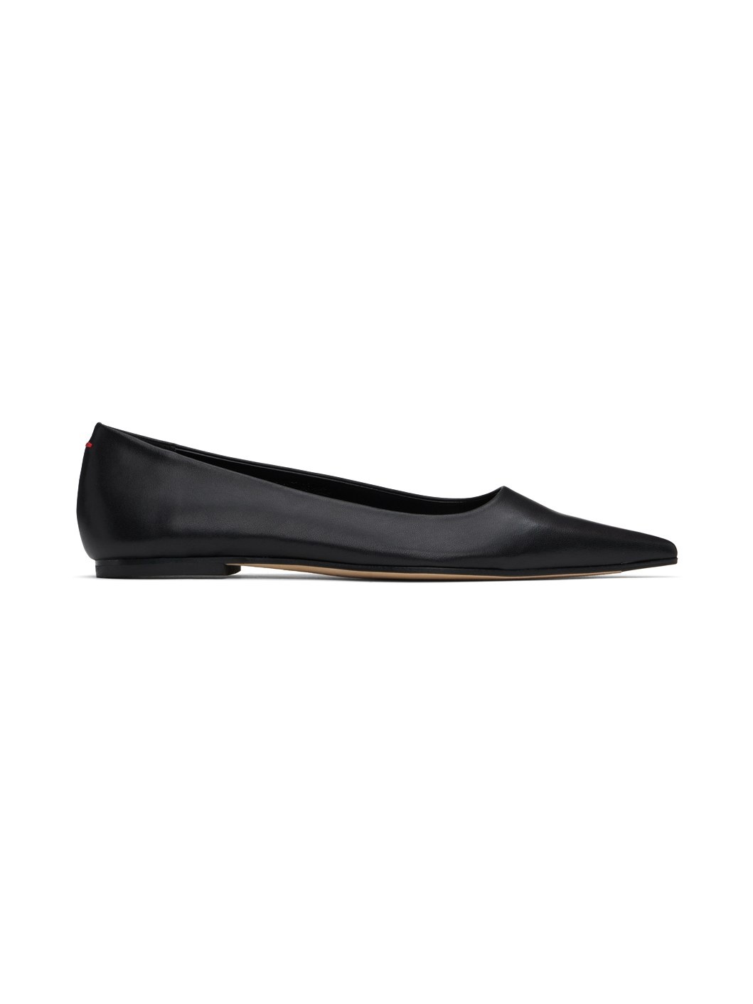 Black Cassy Ballerina Flats - 1