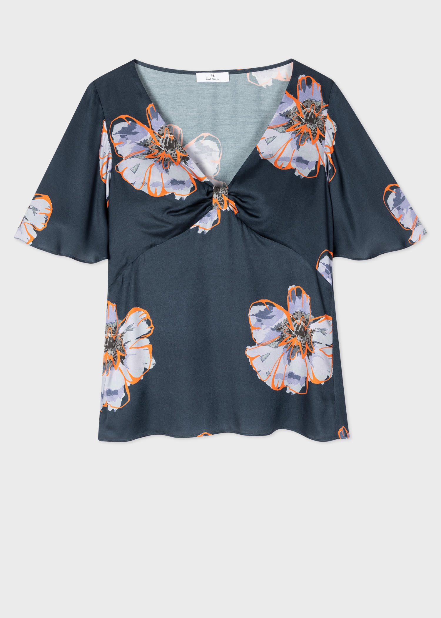 Frill Floral Top - 1