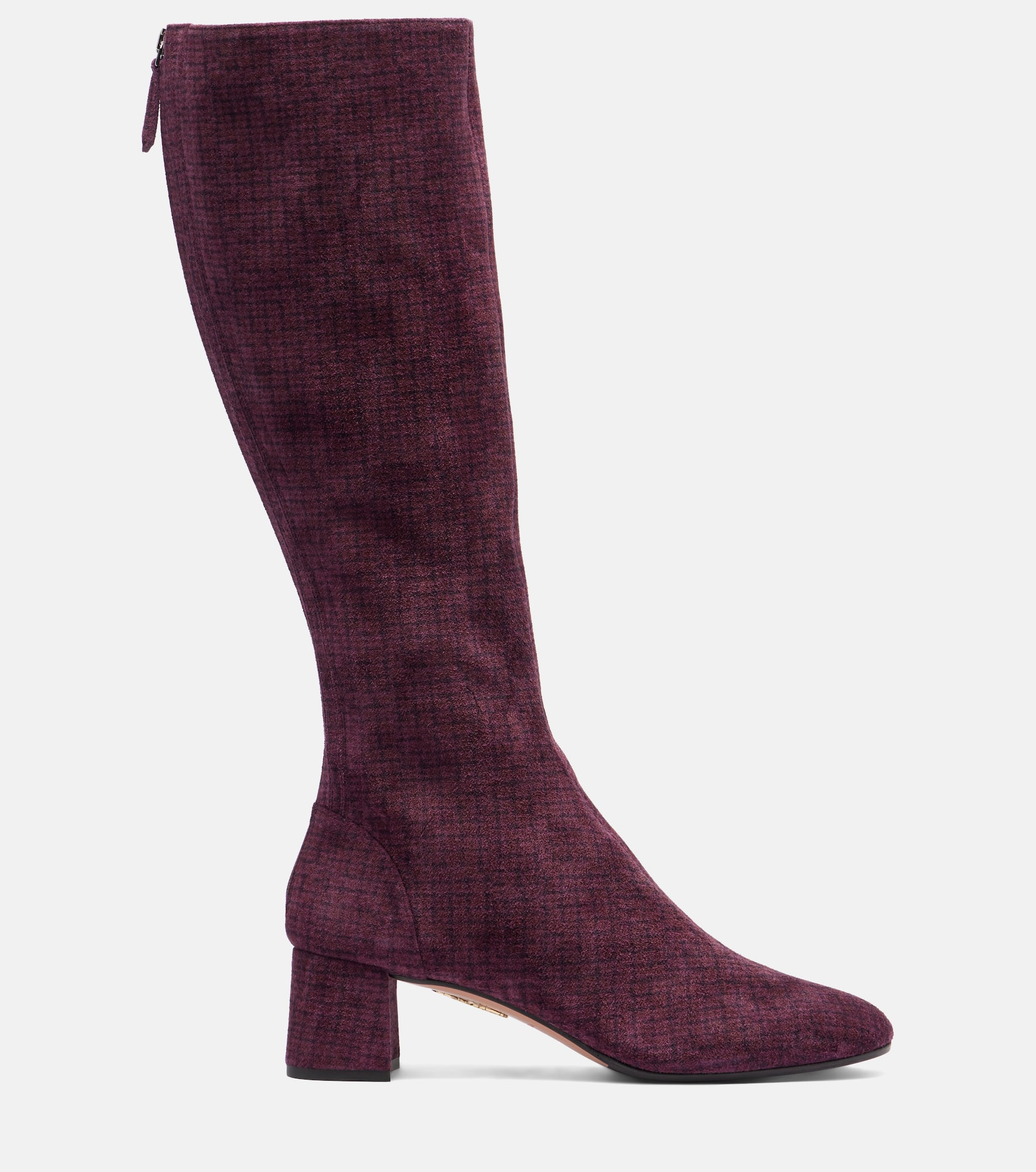 Saint Honoré 50 suede knee-high boots - 4