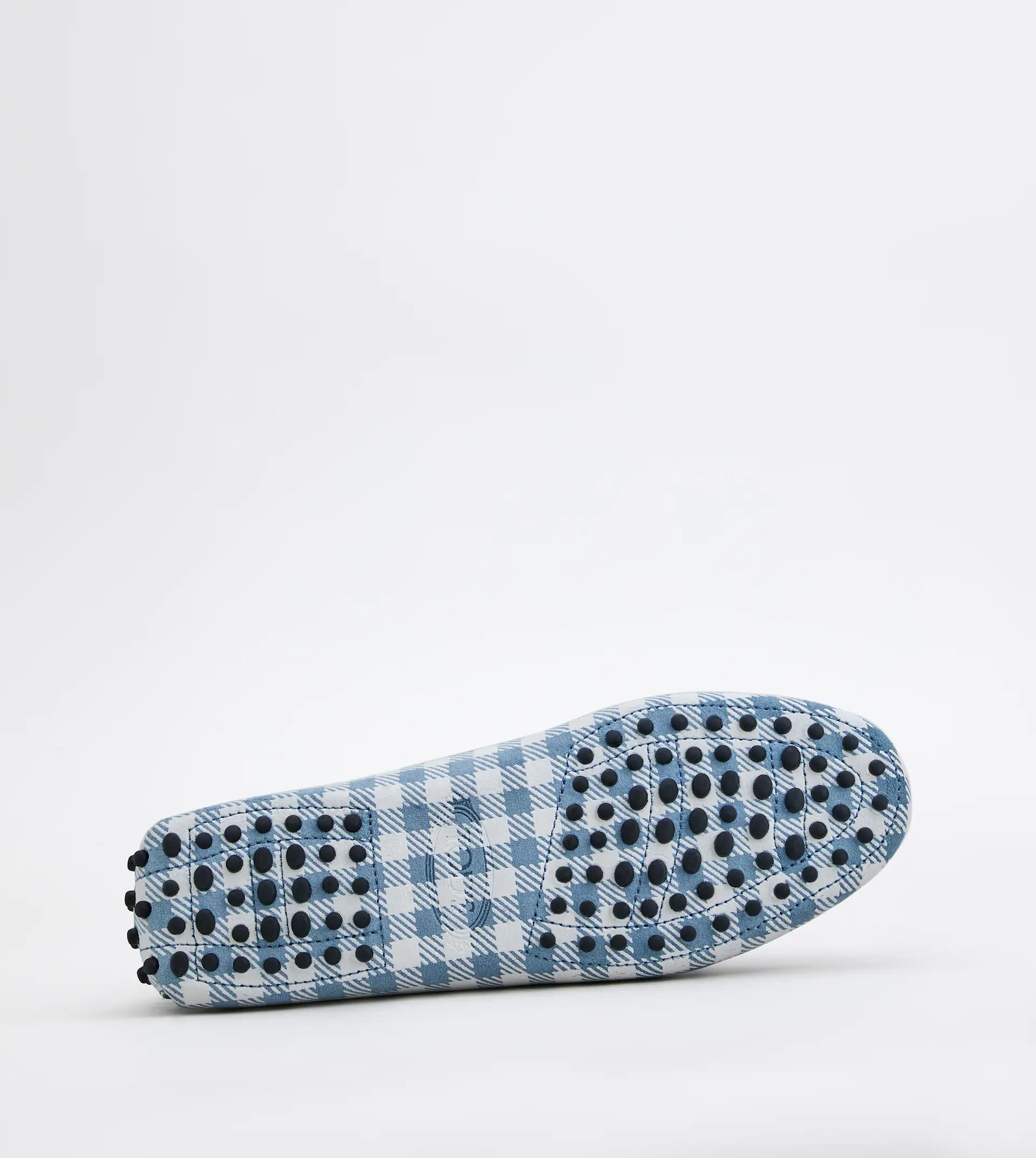 GOMMINO DRIVING SHOES IN LEATHER - LIGHT BLUE - 5