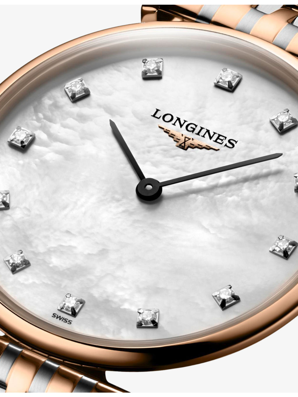 L4.512.1.97.7 La Grande Classique Stainless-Steel, 0.081ct Diamond And Red PVD Quartz Watch - 2