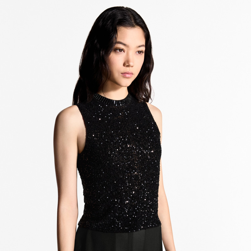 Sequin Knit Tank Top 5