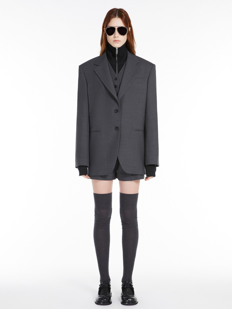 Sportmax GAP Stretch wool shorts outlook