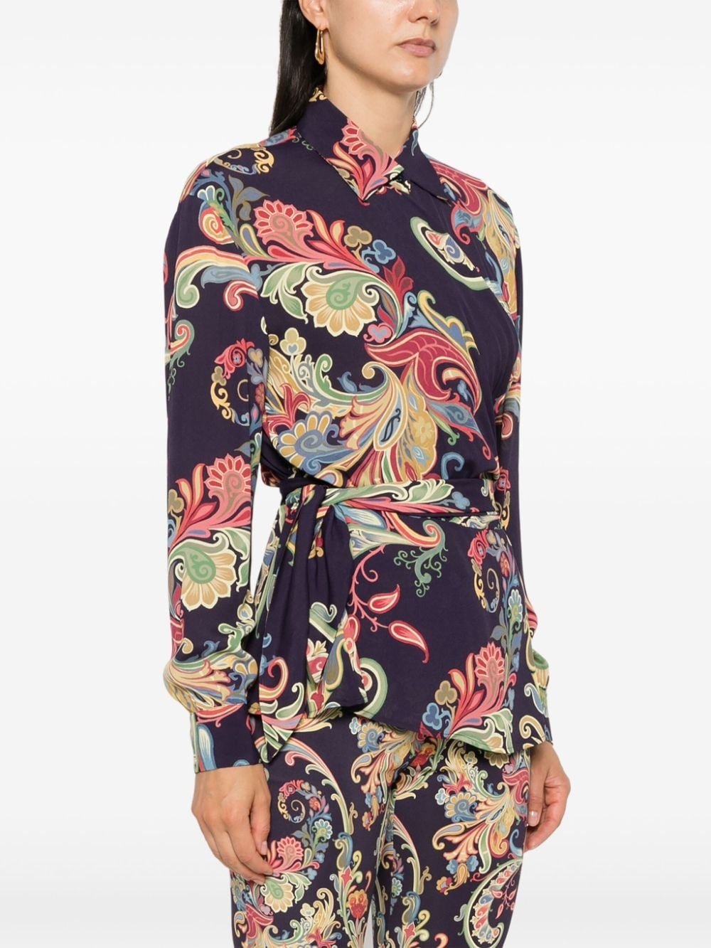 paisley-print shirt - 3