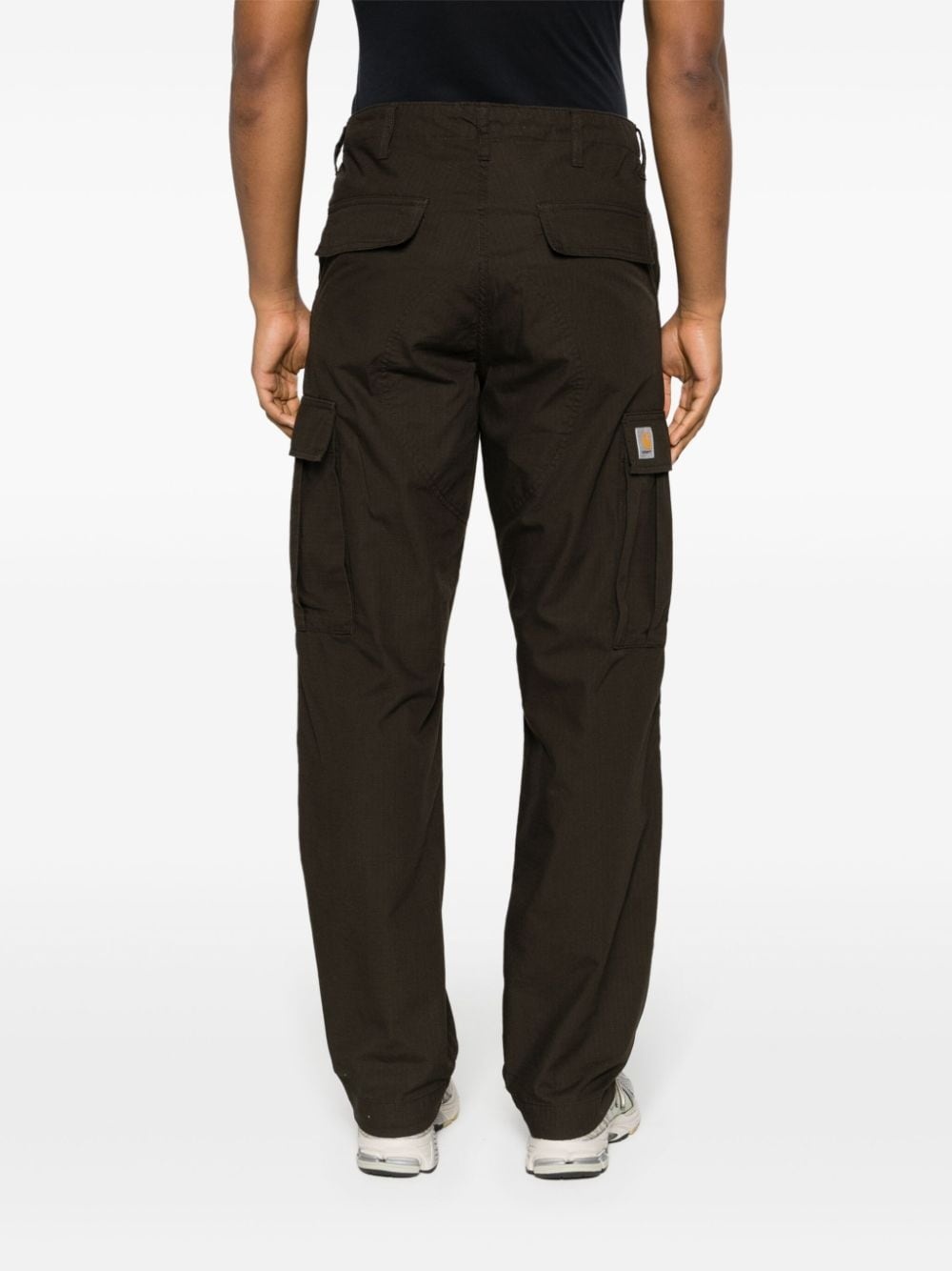 ripstop straight-leg cargo trousers - 4