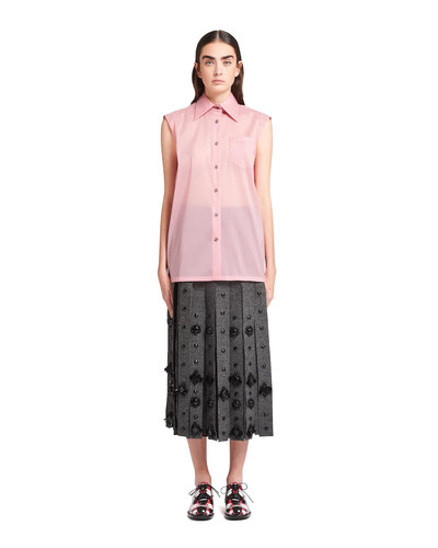 Prada Organza shirt outlook