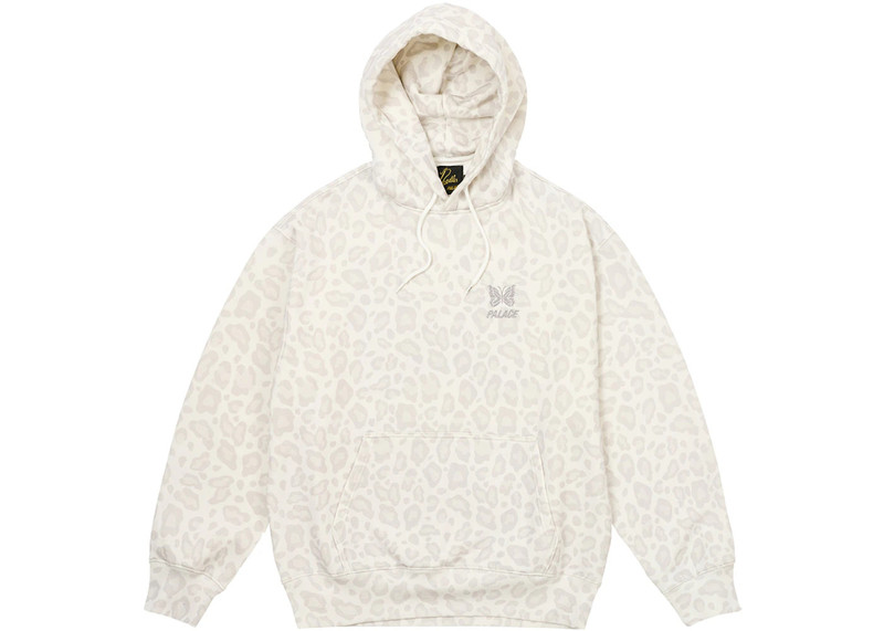 PALACE Palace x Needles Hood White outlook