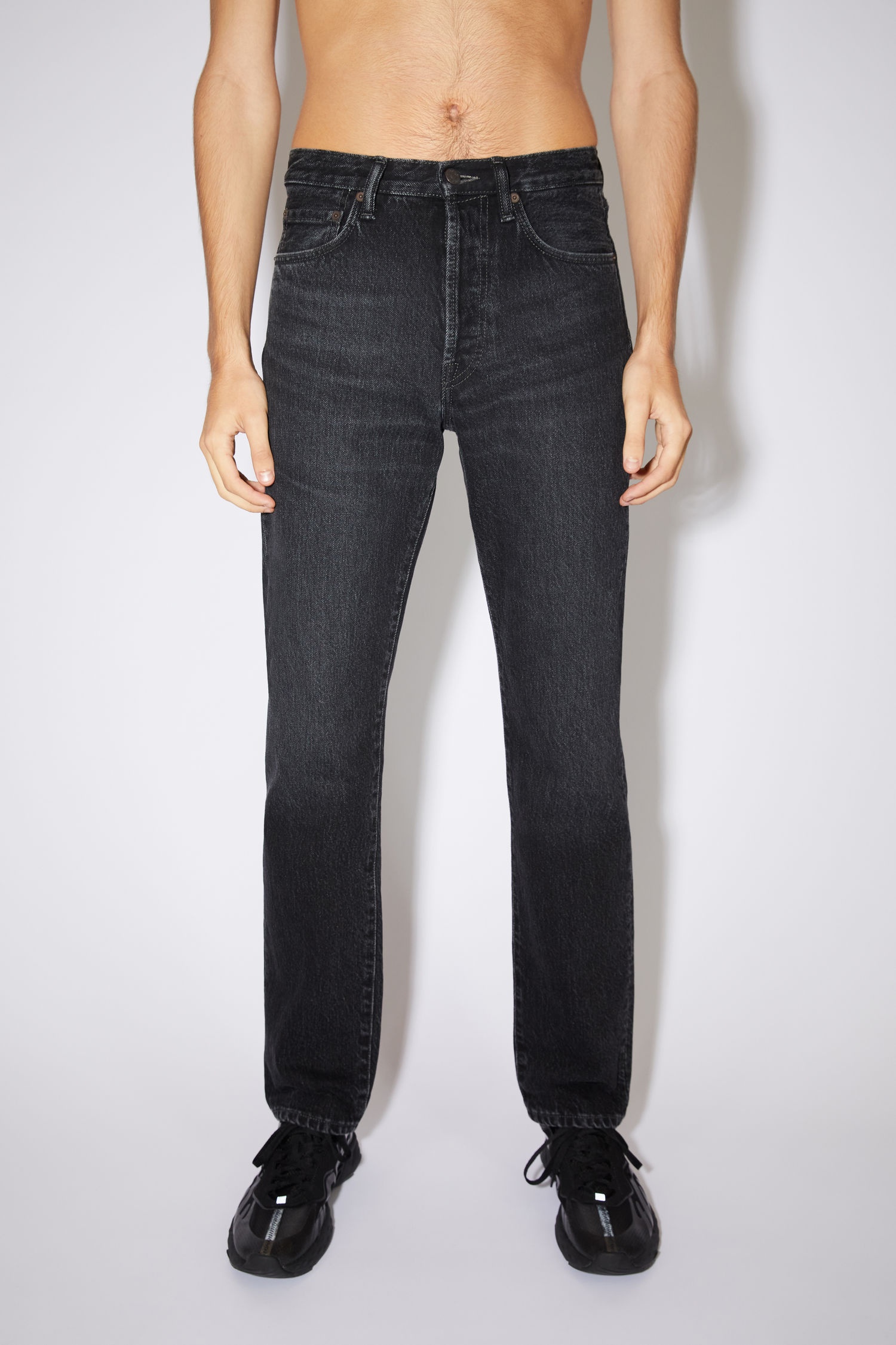 Straight fit jeans - Black - 2