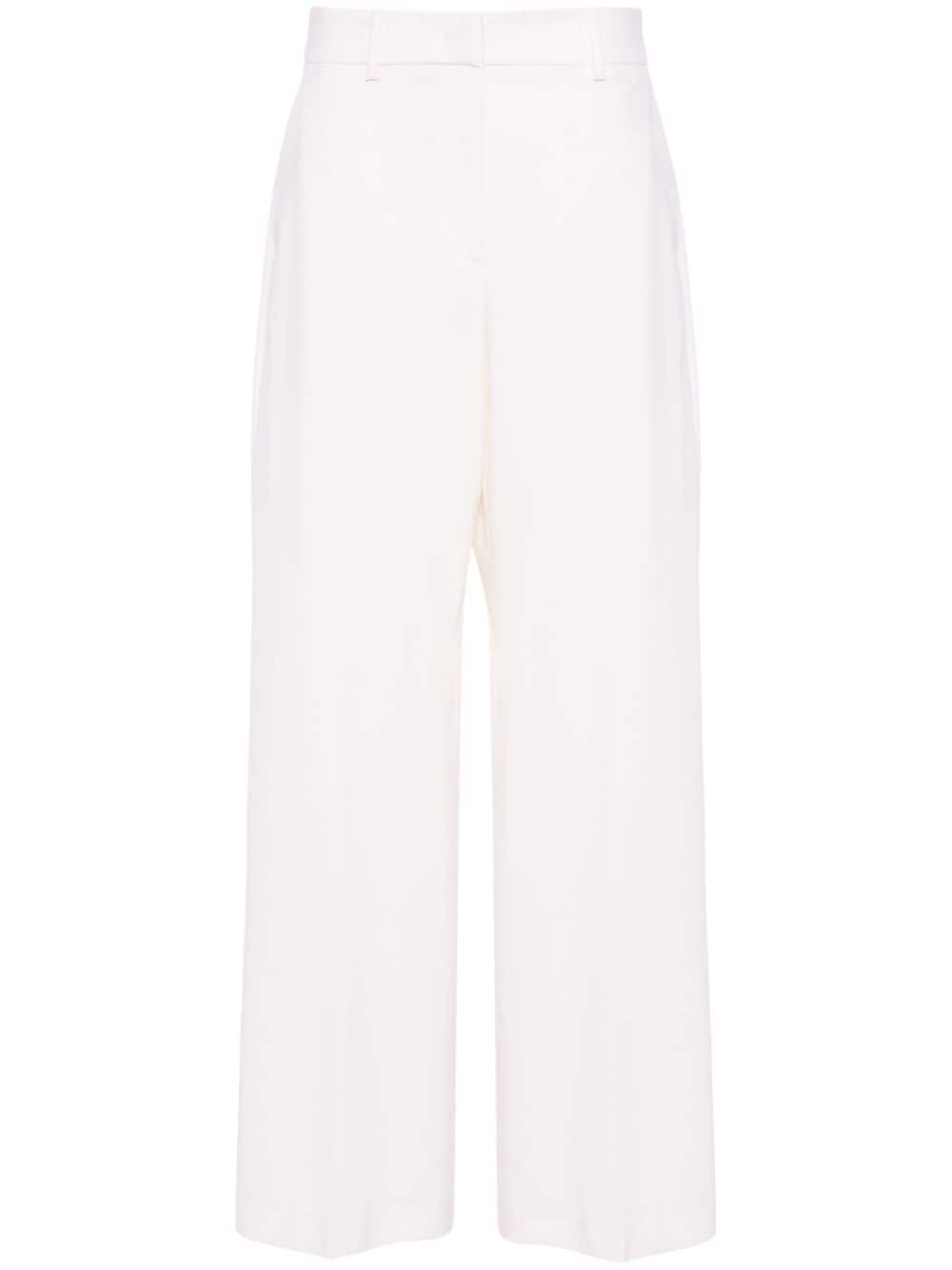 high-waist tailored trousers - 1