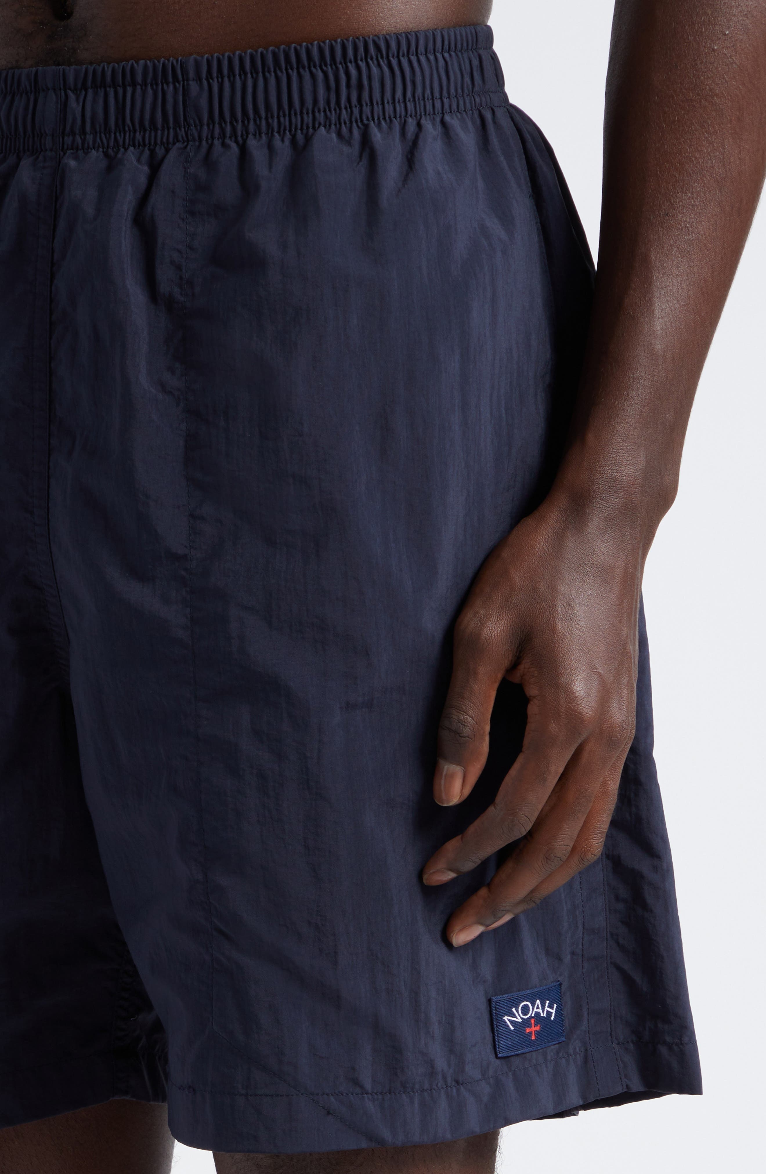 Core Logo Patch Swim Trunks - 4