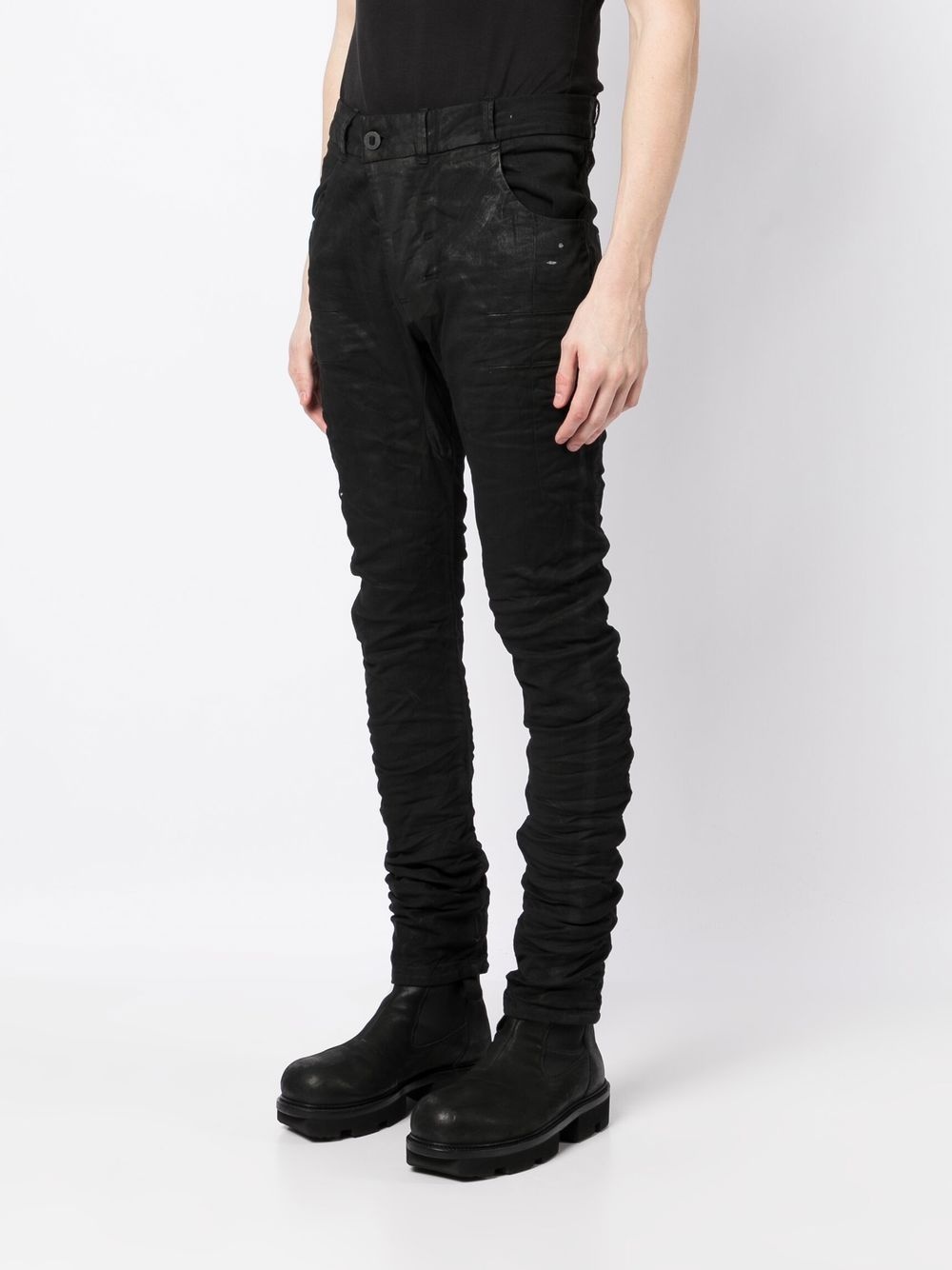 slim-cut denim jeans - 3