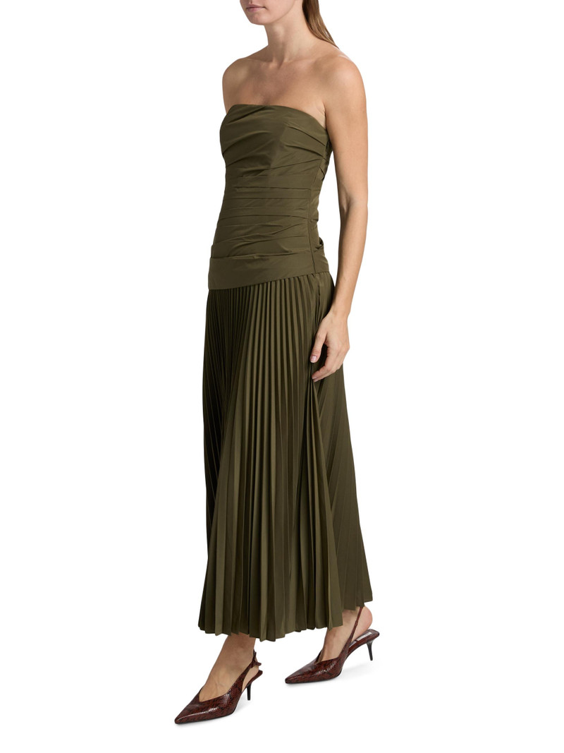 Women's Arie Strapless Bustier Midi-Dress - Fern 4