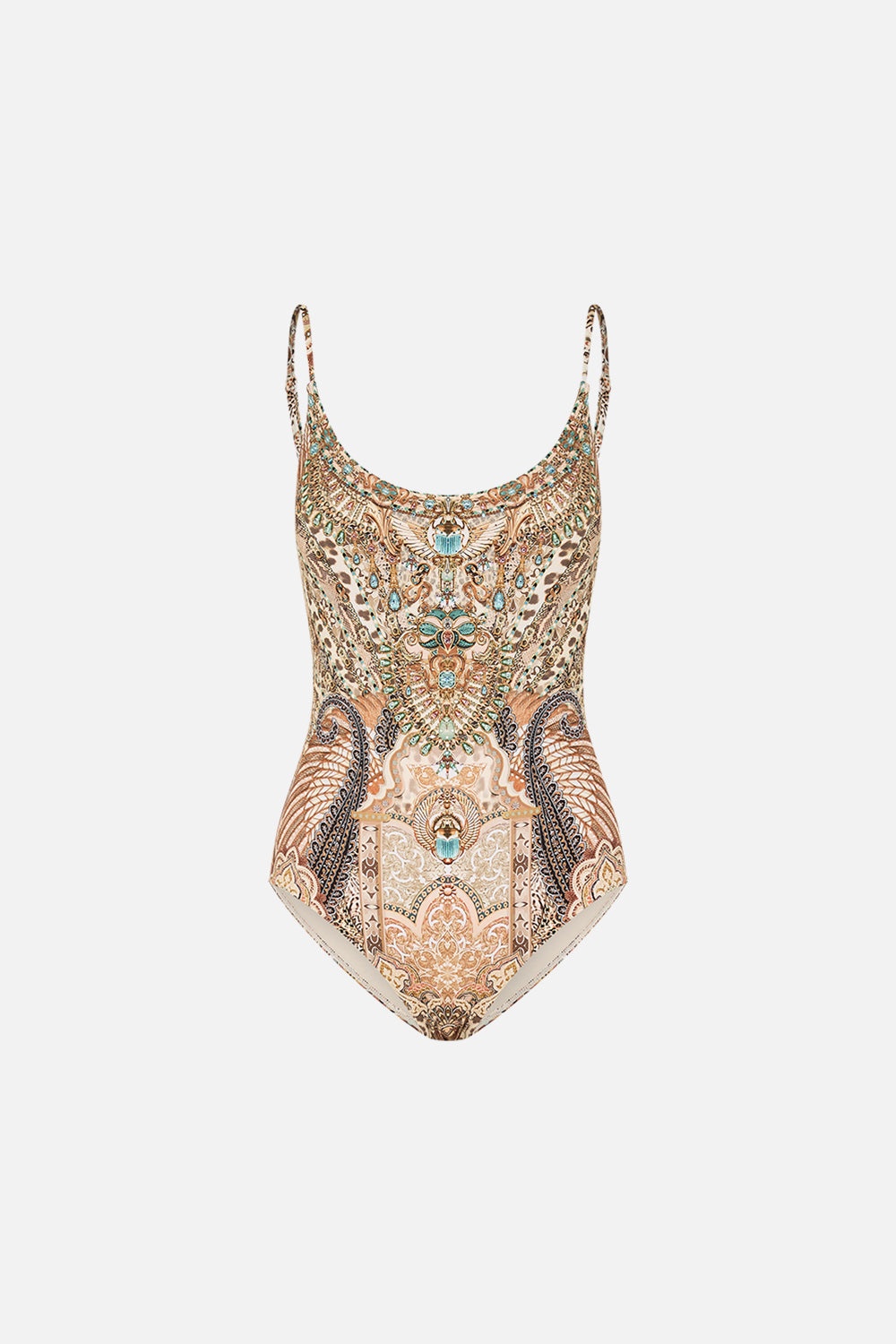 SCOOP NECK ONE PIECE - 1