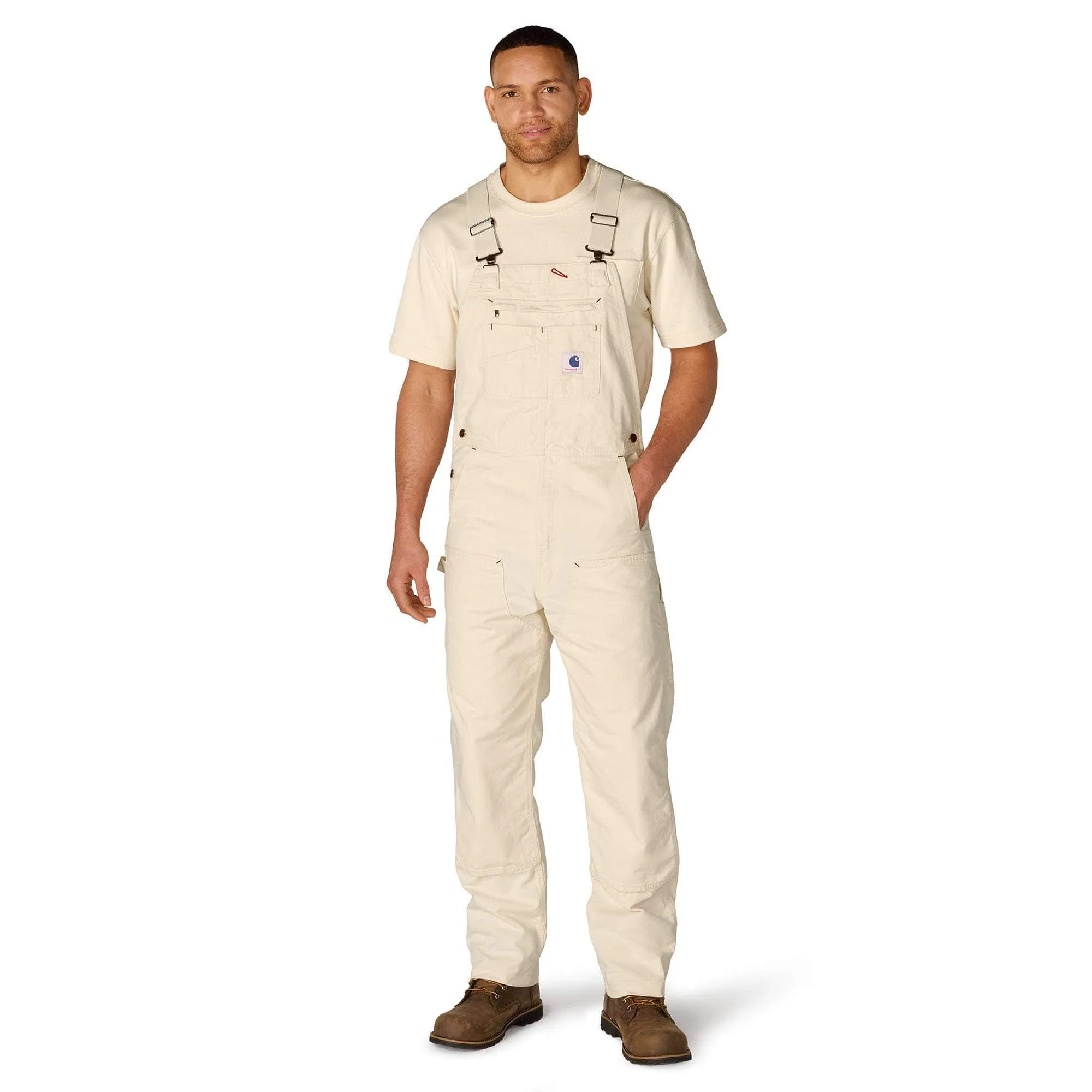 Crafted Series Relaxed Fit Drill Painter Bib Overall - 1