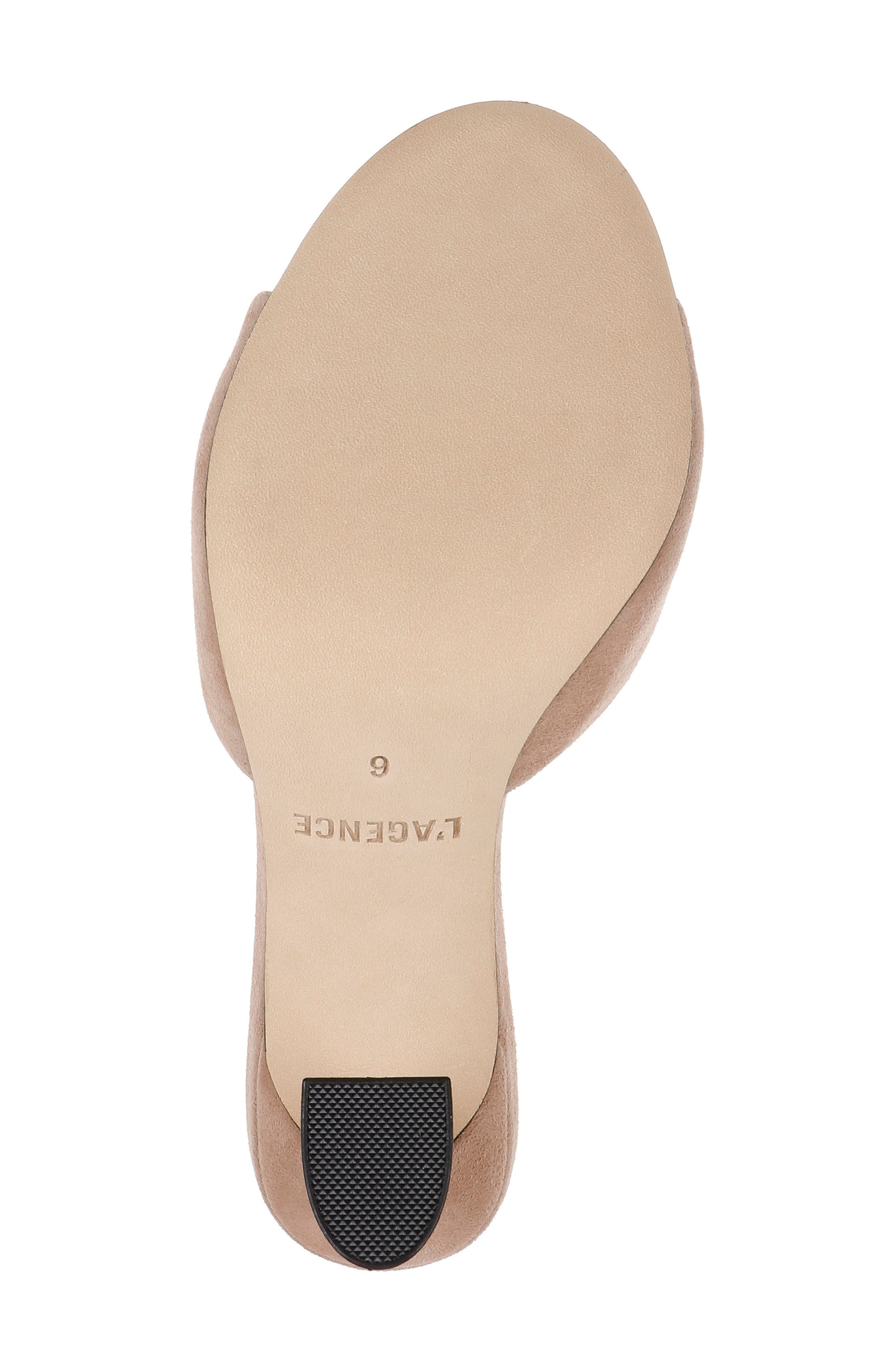 L'AGENCE Avery Slide Sandal in Cappuc Sde at Nordstrom - 6