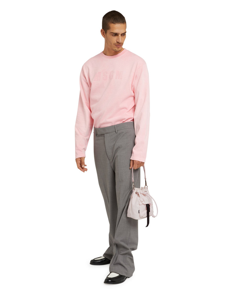 "Signature Iconic Nylon" bucket bag 5