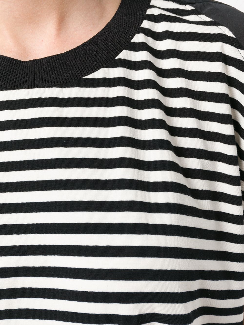 striped short-sleeve T-shirt - 5