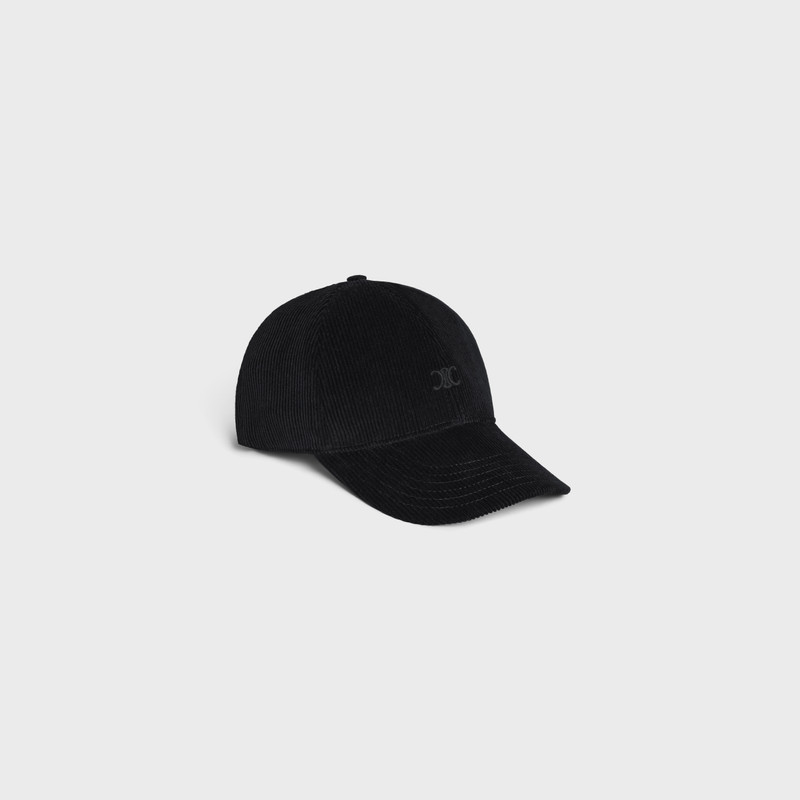 baseball cap in corduroy - 1
