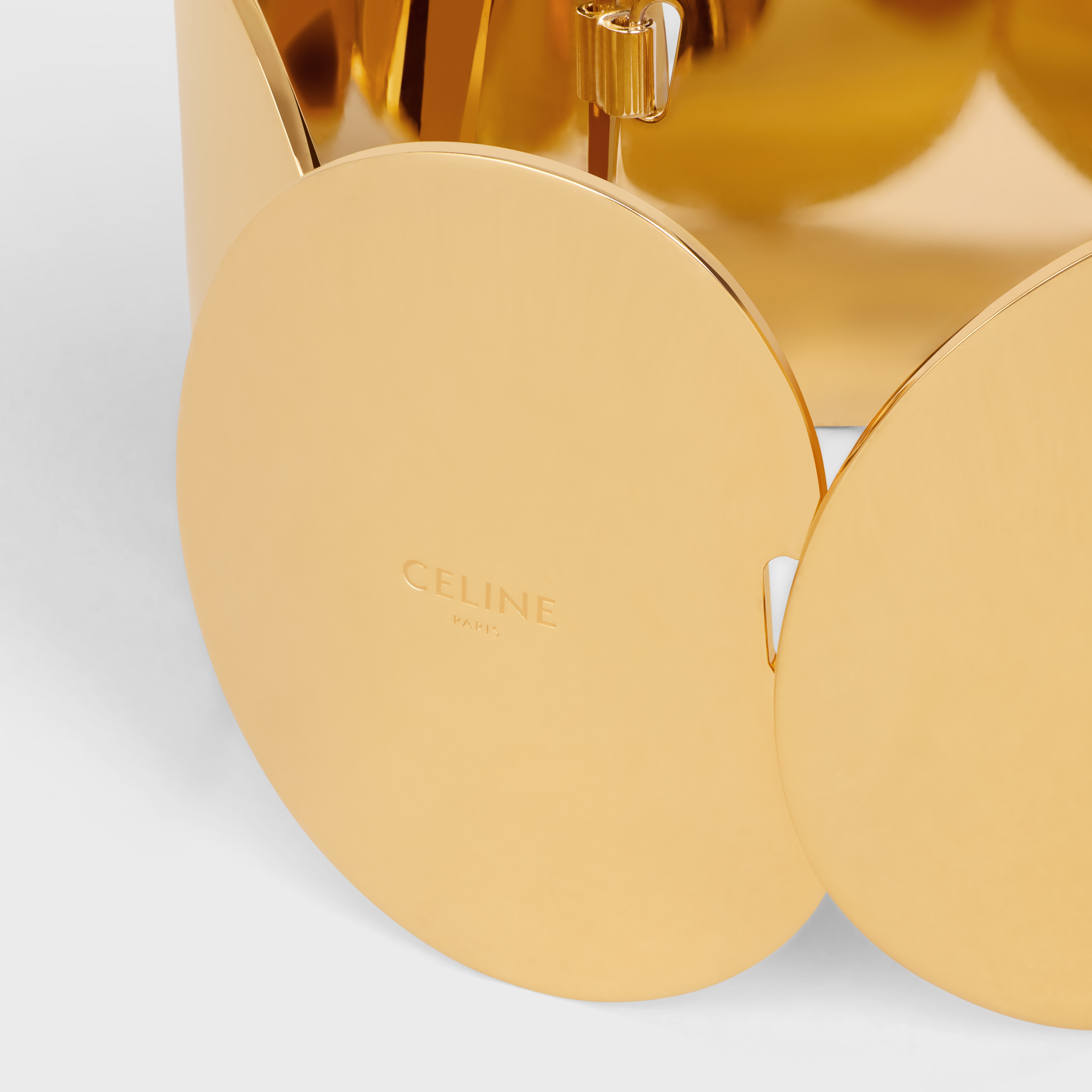 Celine Petale Bracelet in Brass with Gold Finish - 2