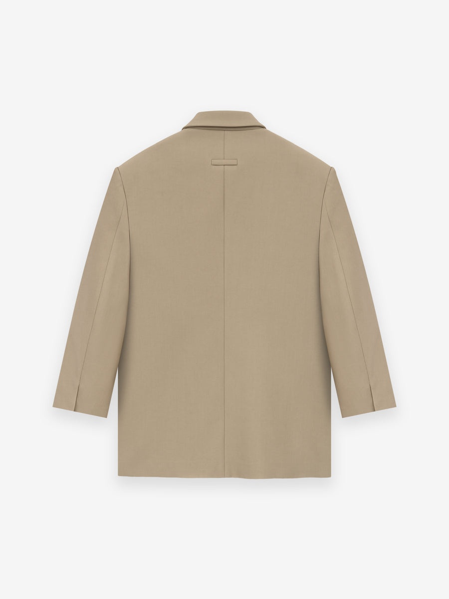 Weighted Twill Relaxed Blazer - 3