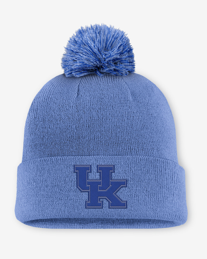 Kentucky Primetime Campus Toned Men's Nike College Cuffed Pom Beanie 1