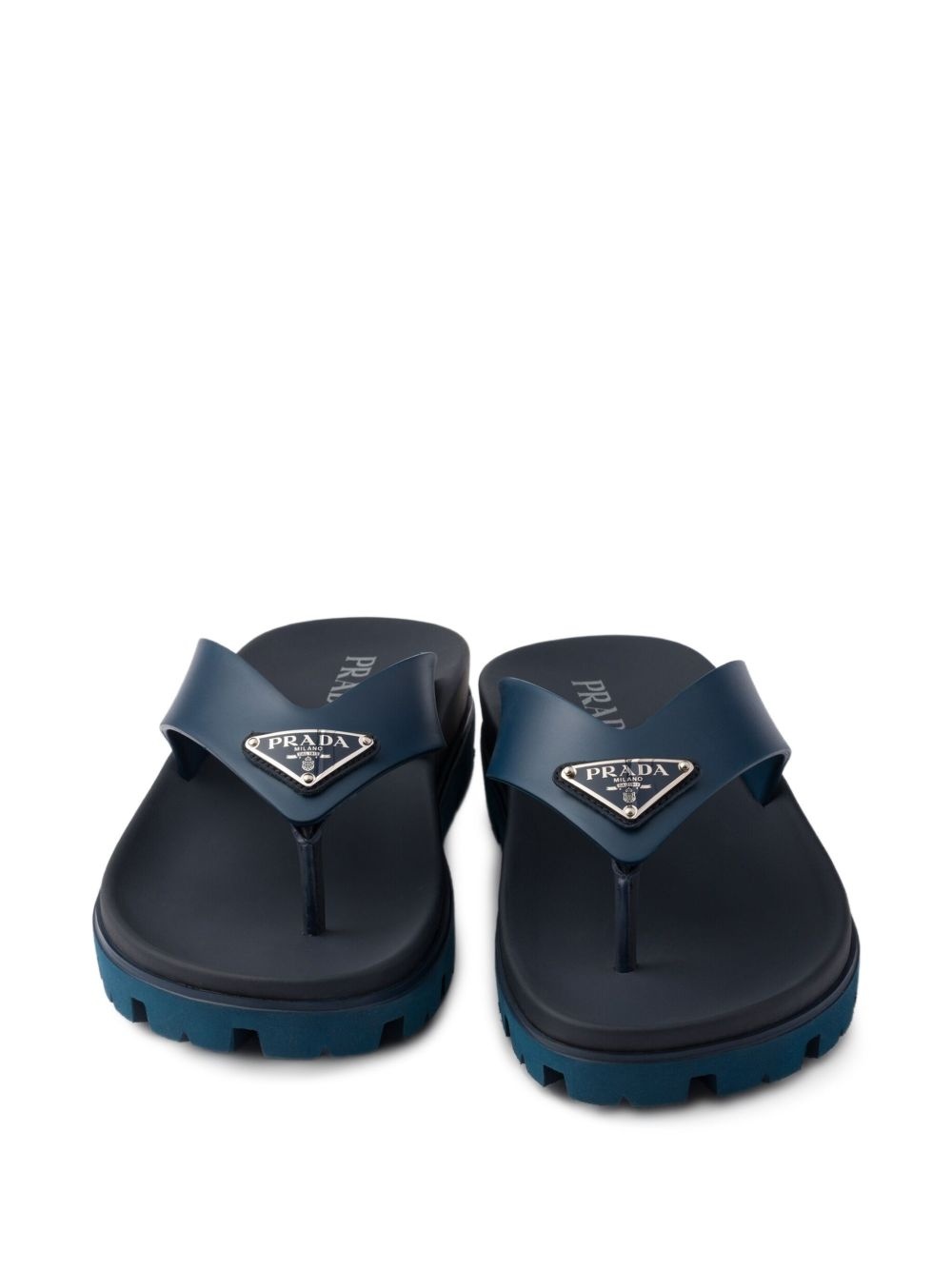 logo-embellished flip flops - 5