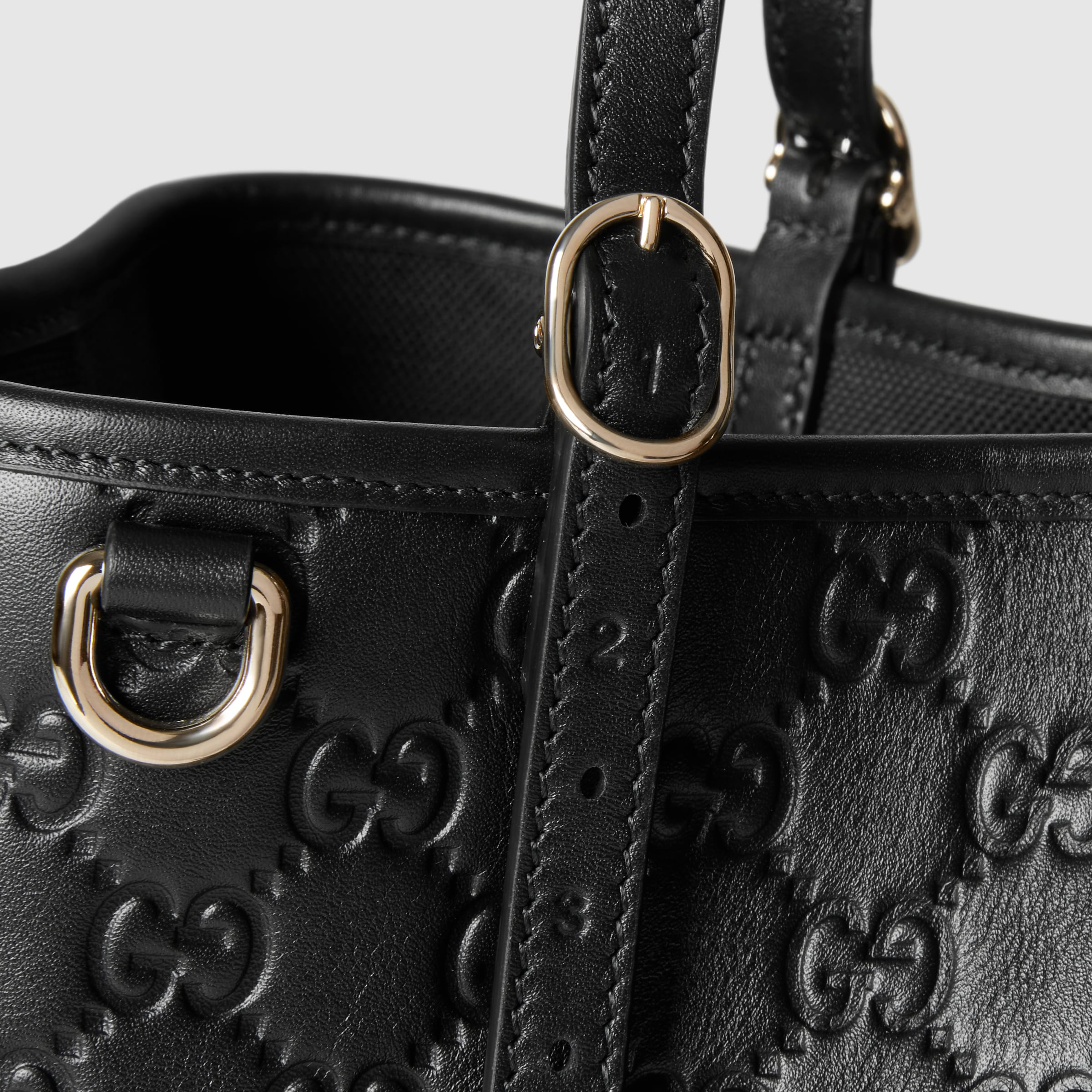 GG Emblem medium tote bag - 6