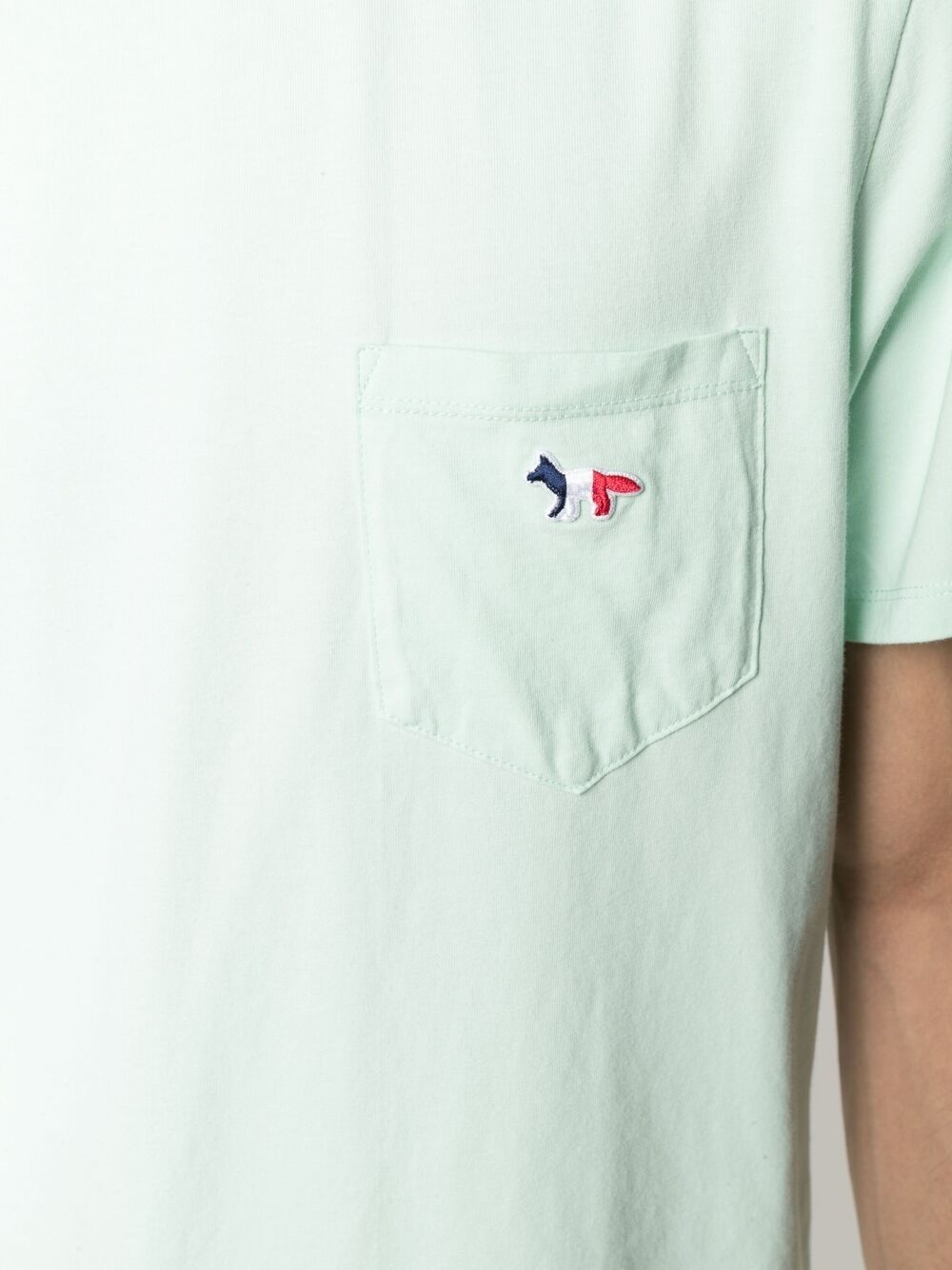 embroidered-logo pocket T-Shirt - 5