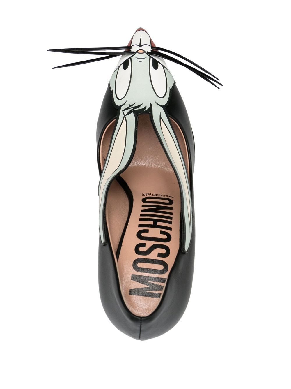 Moschino Bugs Bunny 110mm pumps | REVERSIBLE