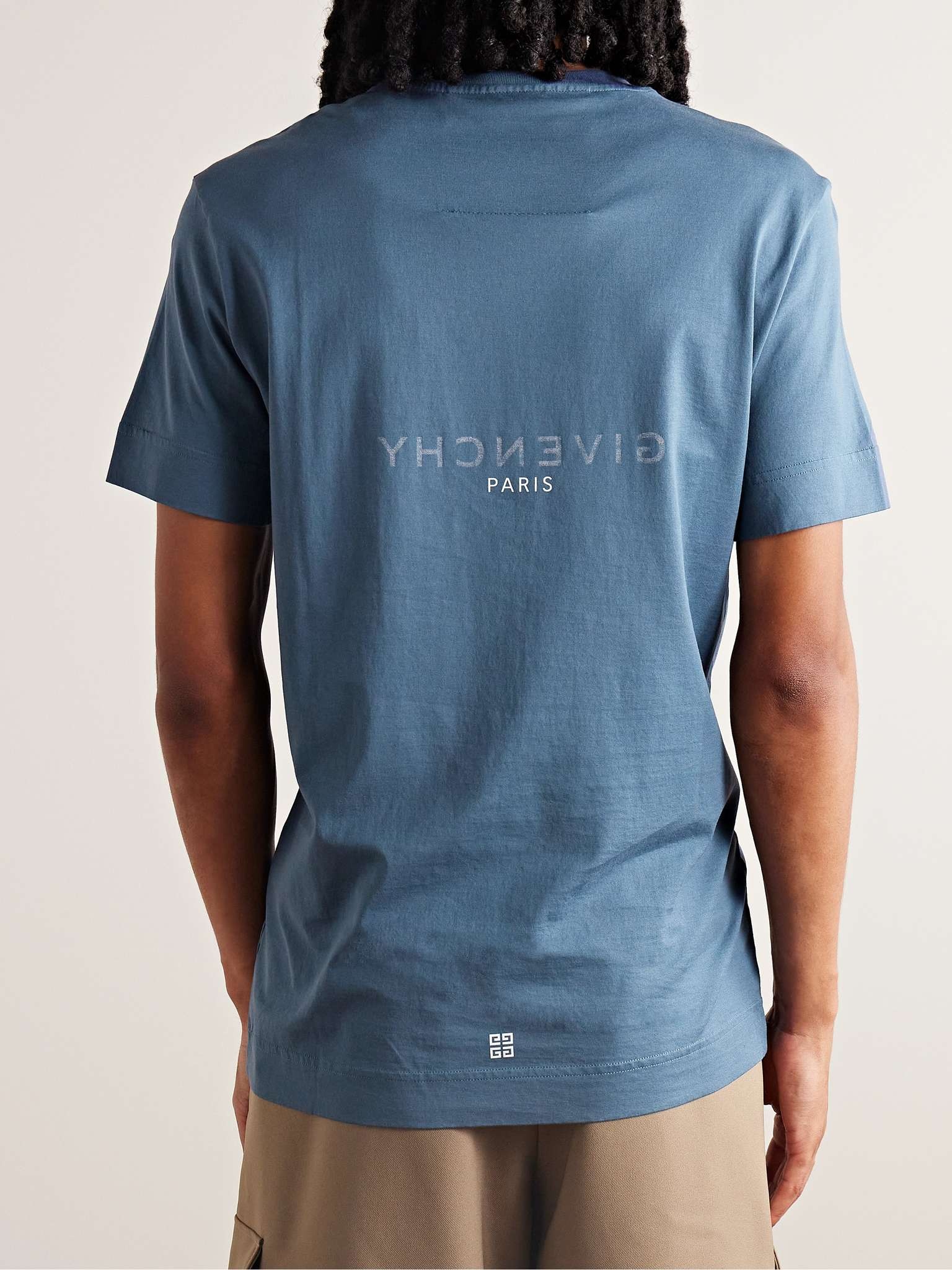 Logo-Print Cotton-Jersey T-Shirt - 4