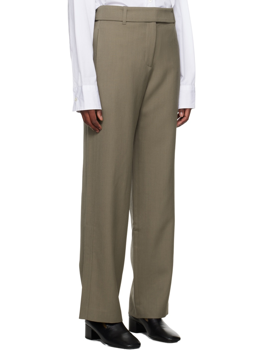 Khaki Eyasi Trousers - 2