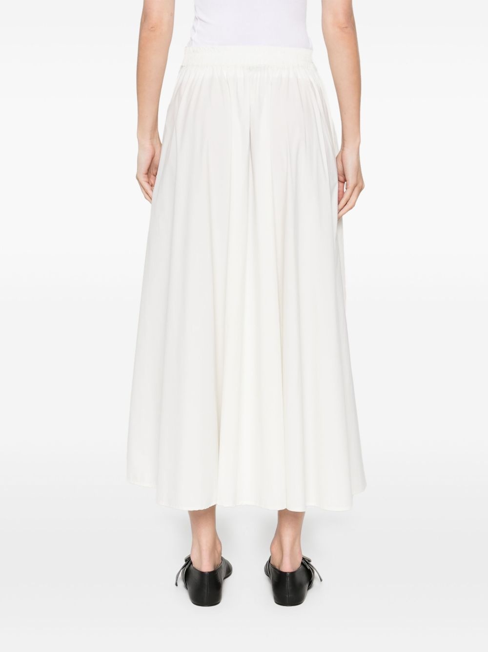flared midi skirt - 4