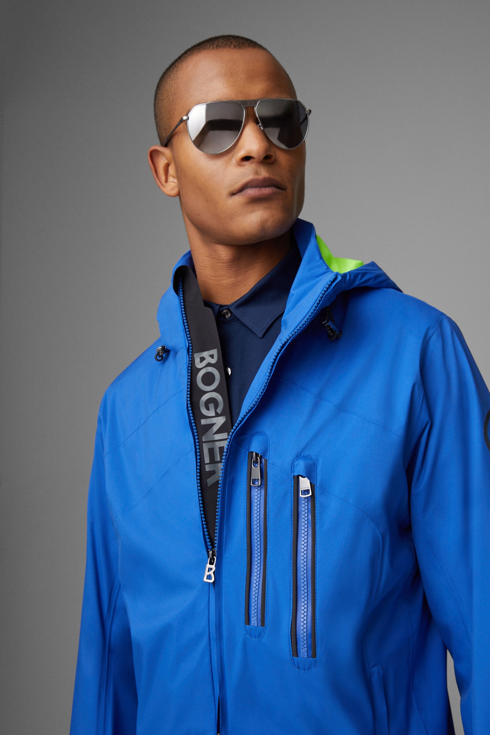Thameo Functional jacket in Royal blue - 7
