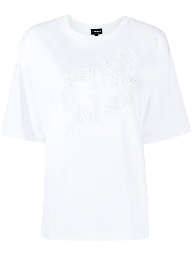 logo-print T-shirt 1